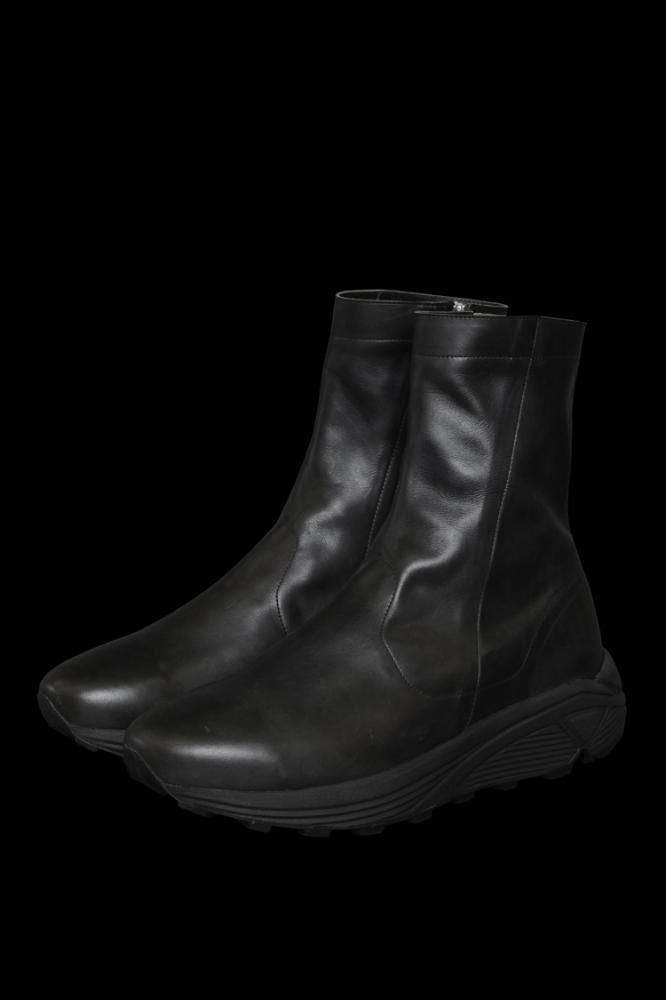 GUIDI CALF SIDEZIP HIGH-TOP SNEAKER BOOTS / Vibram #186C GUIDI CALF SIDEZIP HIGH-TOP SNEAKER BOOTS / Vibram #186C