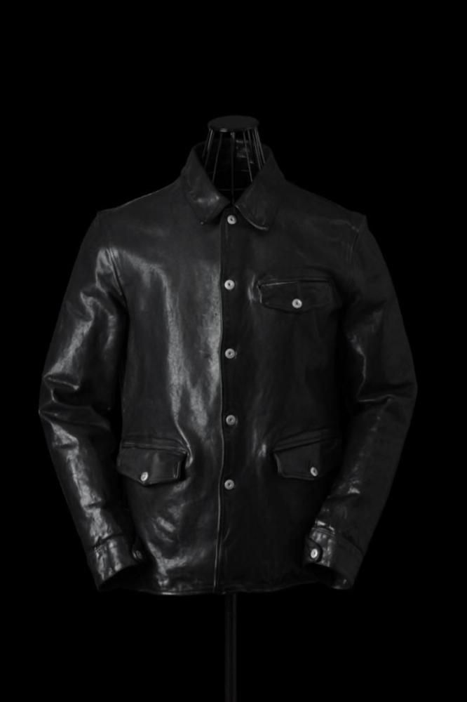 FRENCH SHOULDER GARMENT-DYED CAR COAT