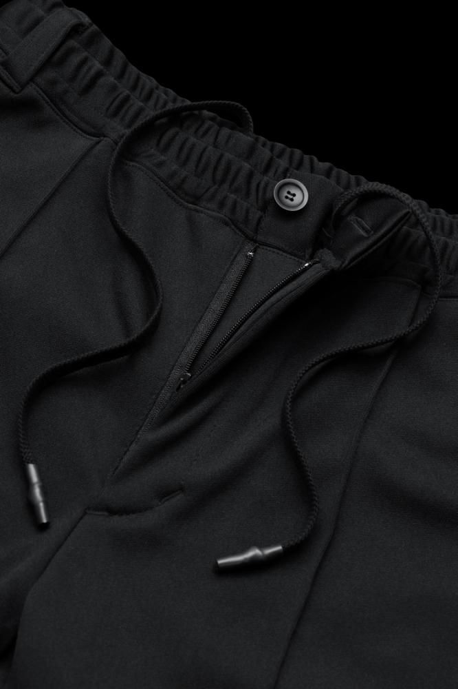 POLYESTER-JERSEY SLIM ZIPPED TRACK PANTS - BACKLASH バック
