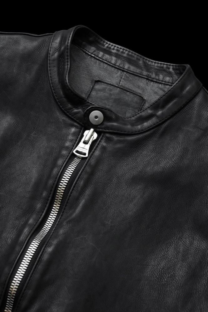 JAPAN CALF NATURAL DYED “GARMENT-WASH” SINGLE RIDERS JAPAN CALF NATURAL DYED “GARMENT-WASH” SINGLE RIDERS