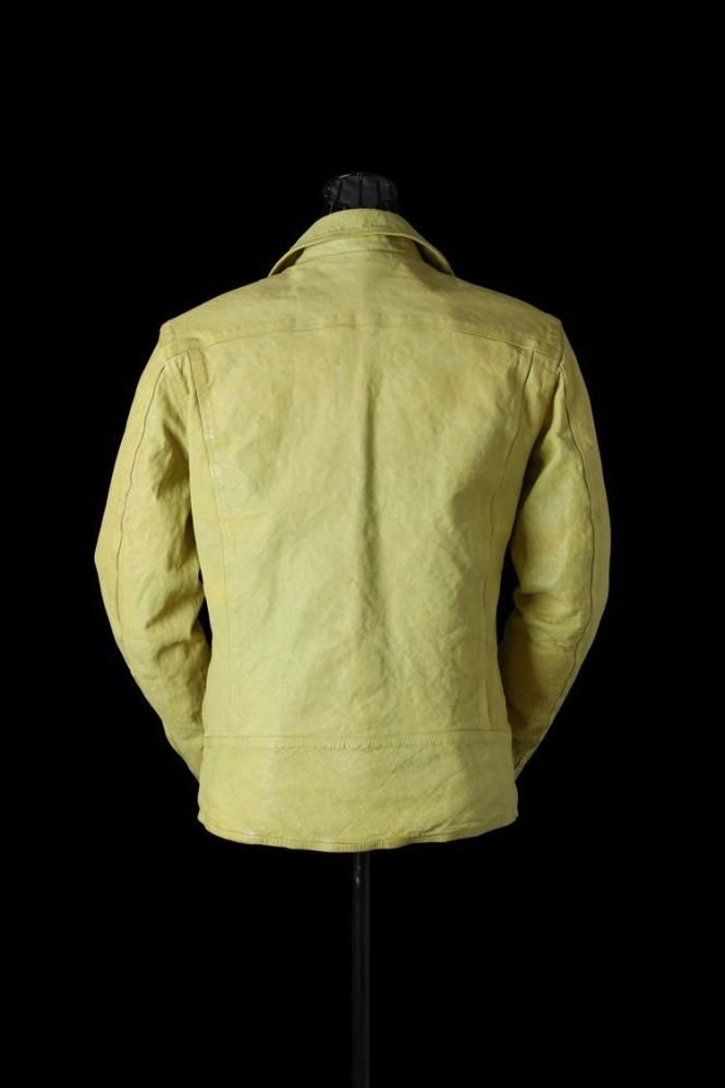 JAPAN CALF NATURAL DYED “GARMENT-WASH” DOUBLE RIDERS JAPAN CALF NATURAL DYED “GARMENT-WASH” DOUBLE RIDERS