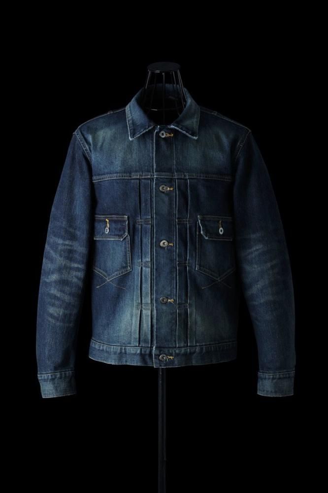 THE DENIM STRETCH SELVEDGE DENIM 2ND. JACKET “DARK.INDIGO