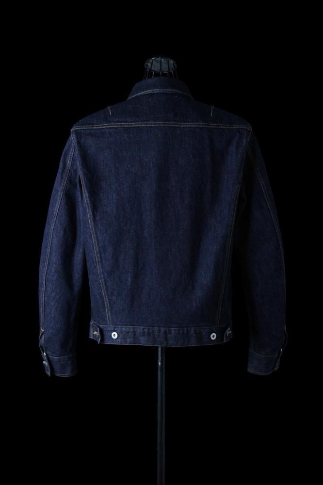 THE DENIM STRETCH SELVEDGE DENIM 2ND. JACKET “ONEWASH.INDIGO