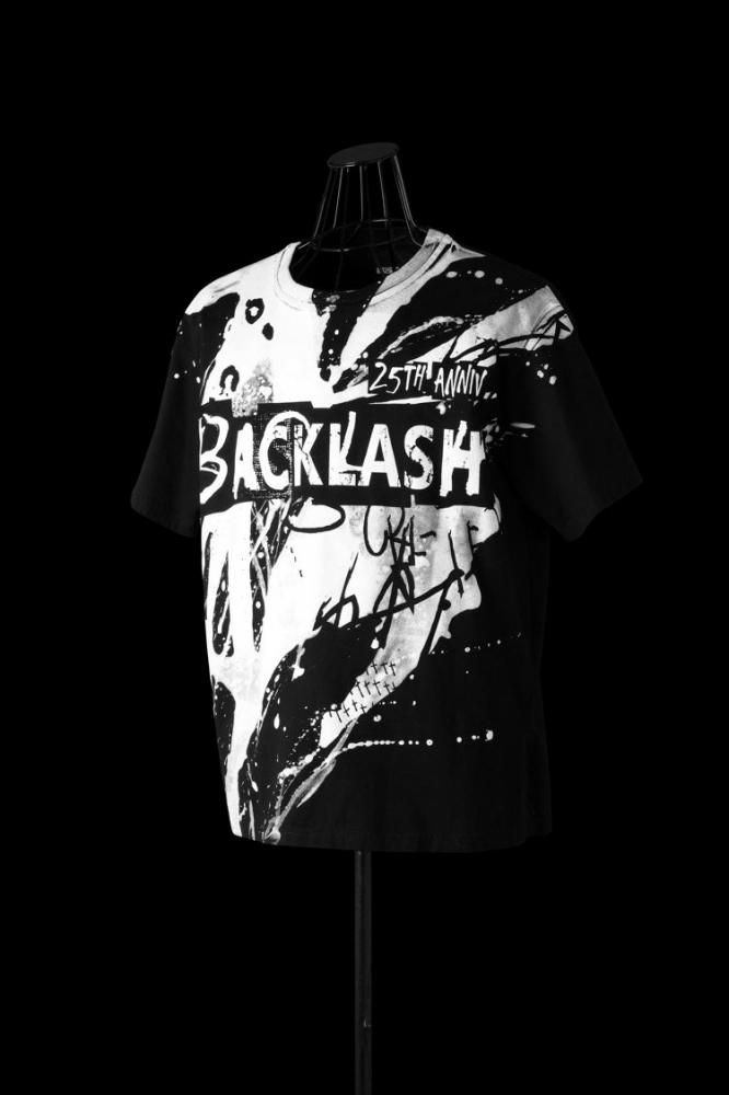 xx KENSUKE SAITO ART PAINT PRINT HIGH-GAUGE COTTON JERSEY T xx KENSUKE SAITO ART PAINT PRINT HIGH-GAUGE COTTON JERSEY T