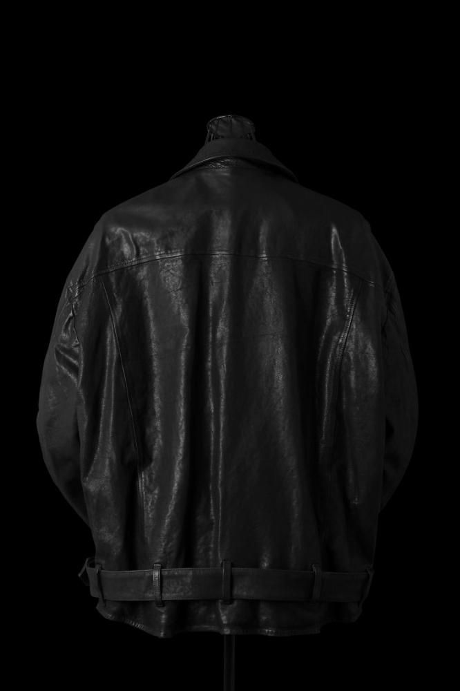 JAPAN CALF NATURAL DYED “GARMENT-WASH” DOUBLE RIDERS【BIG JAPAN CALF NATURAL DYED “GARMENT-WASH” DOUBLE RIDERS【BIG