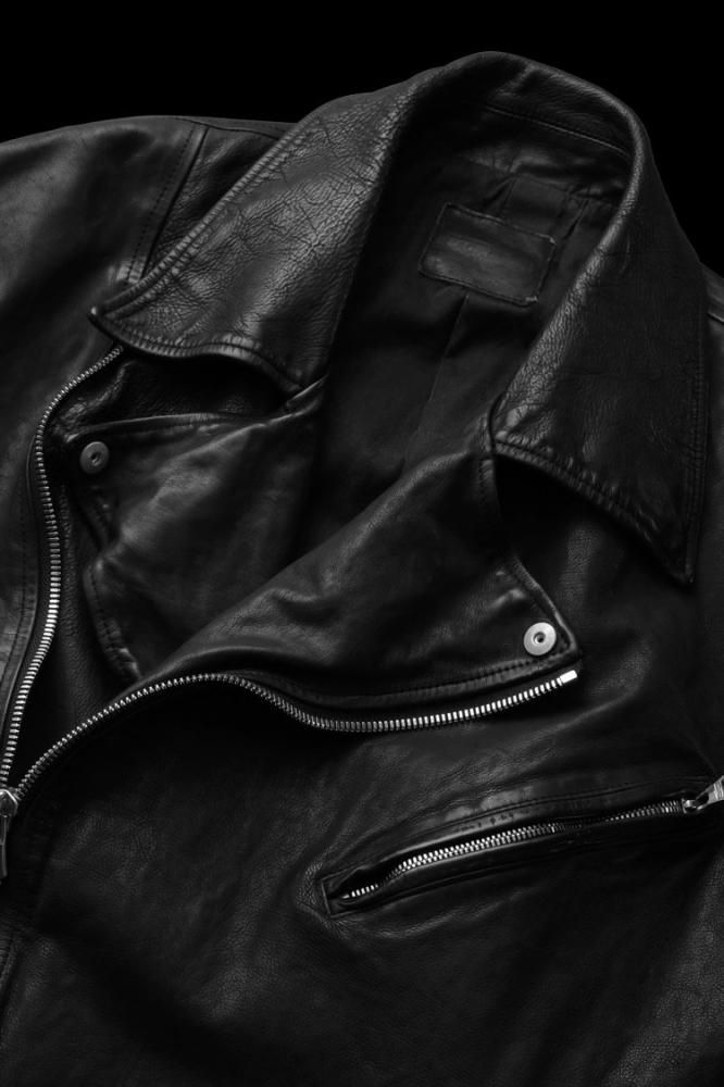 JAPAN CALF NATURAL DYED “GARMENT-WASH” DOUBLE RIDERS【BIG JAPAN CALF NATURAL DYED “GARMENT-WASH” DOUBLE RIDERS【BIG