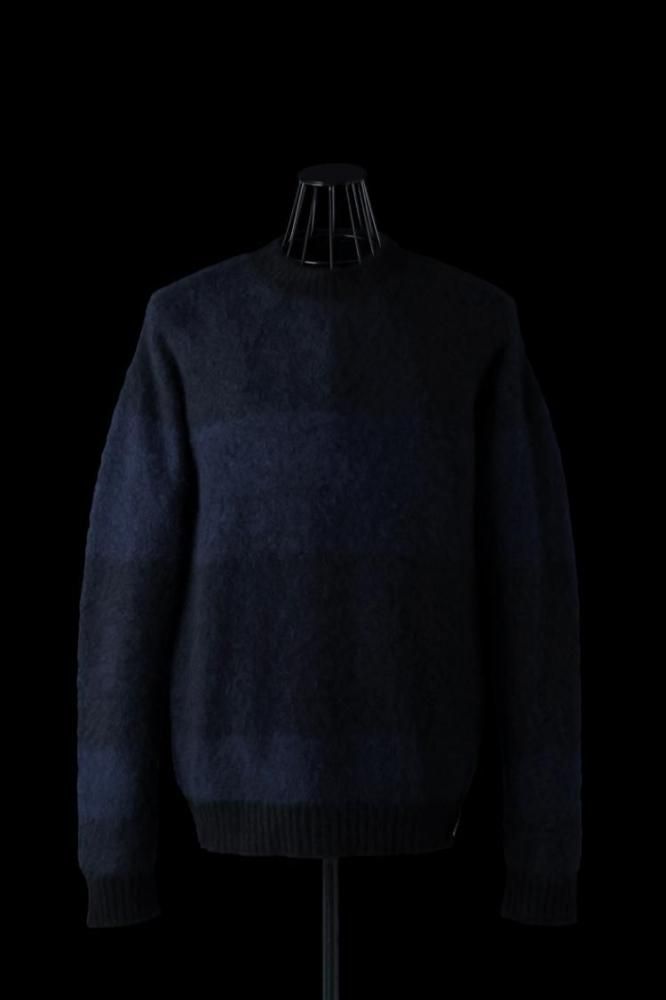 CASHMERE/SILK KNIT PULLOVER