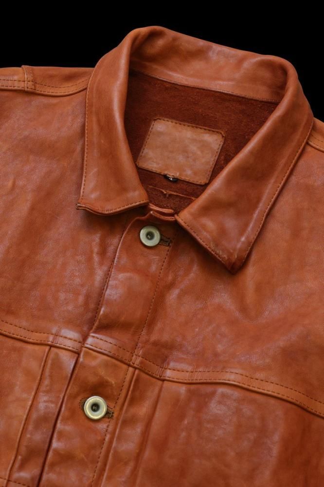 ITALY SHOULDER “GARMENT-DYED” 2ND. JACKET - BACKLASH バック ITALY SHOULDER “GARMENT-DYED” 2ND. JACKET - BACKLASH バック