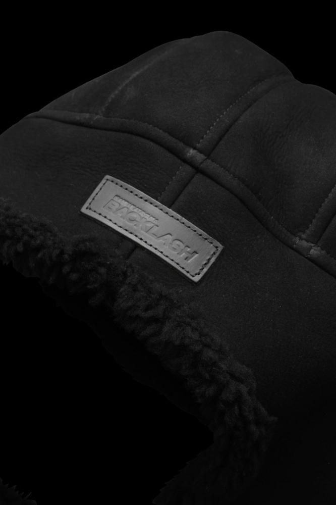 SPANISH SUEDE MOUTON AVIATOR HAT - BACKLASH バックラッシュ通販 SPANISH SUEDE MOUTON AVIATOR HAT - BACKLASH バックラッシュ通販