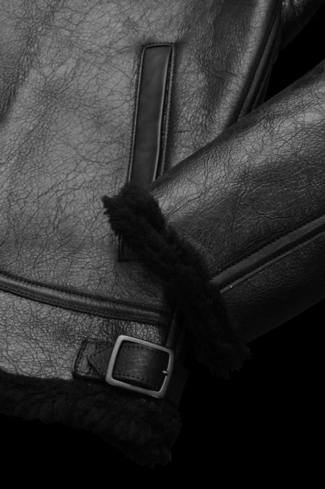 SPANISH MOUTON NATIVE BOMBER FINISH B-3 FLIGHT JACKET SPANISH MOUTON NATIVE BOMBER FINISH B-3 FLIGHT JACKET