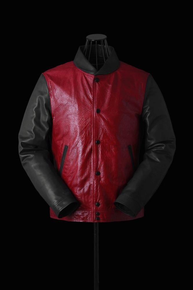 KANGAROO SUEDE “NAPPALAN-FINISH” VARSITY JACKET - BACKLASH