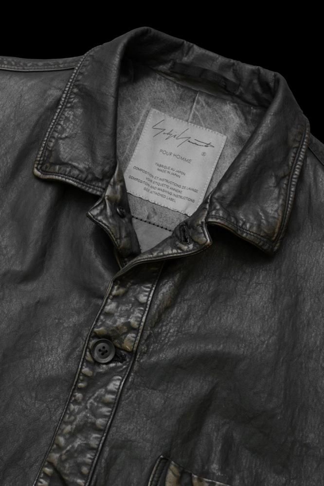 XX Yohji Yamamoto JAPAN STEER WHITE+MIMOSA/TANNED “GARMENT XX Yohji Yamamoto JAPAN STEER WHITE+MIMOSA/TANNED “GARMENT