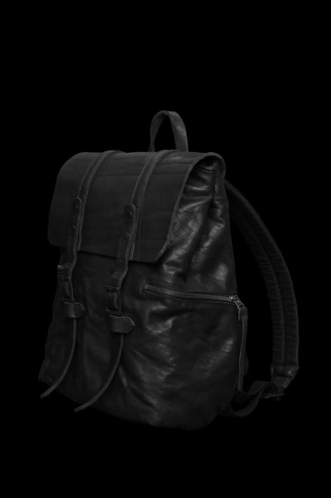 DOUBLE SHOULDER GARMENT-DYED MILITARY FLAP DAYPACK