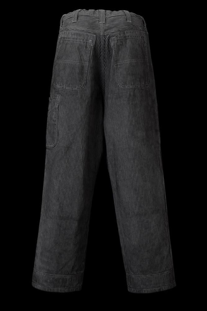HICKORY STRIPE WORKERS TROUSERS 