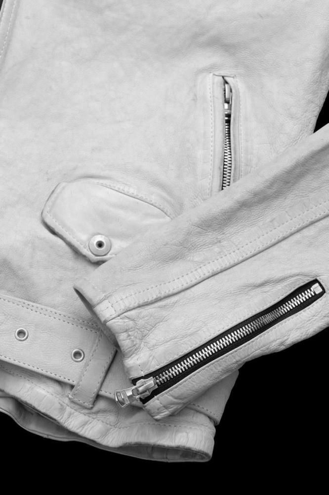 JAPAN CALF NATURAL DYED “GARMENT-WASH” DOUBLE RIDERS