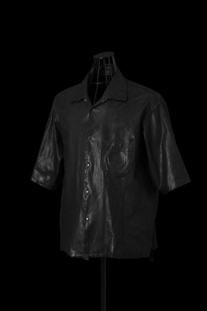 バックラッシュ　レザーシャツ BACKLASH (バックラッシュ) MARYAM ITALY KIP 0.6mm “GARMENT