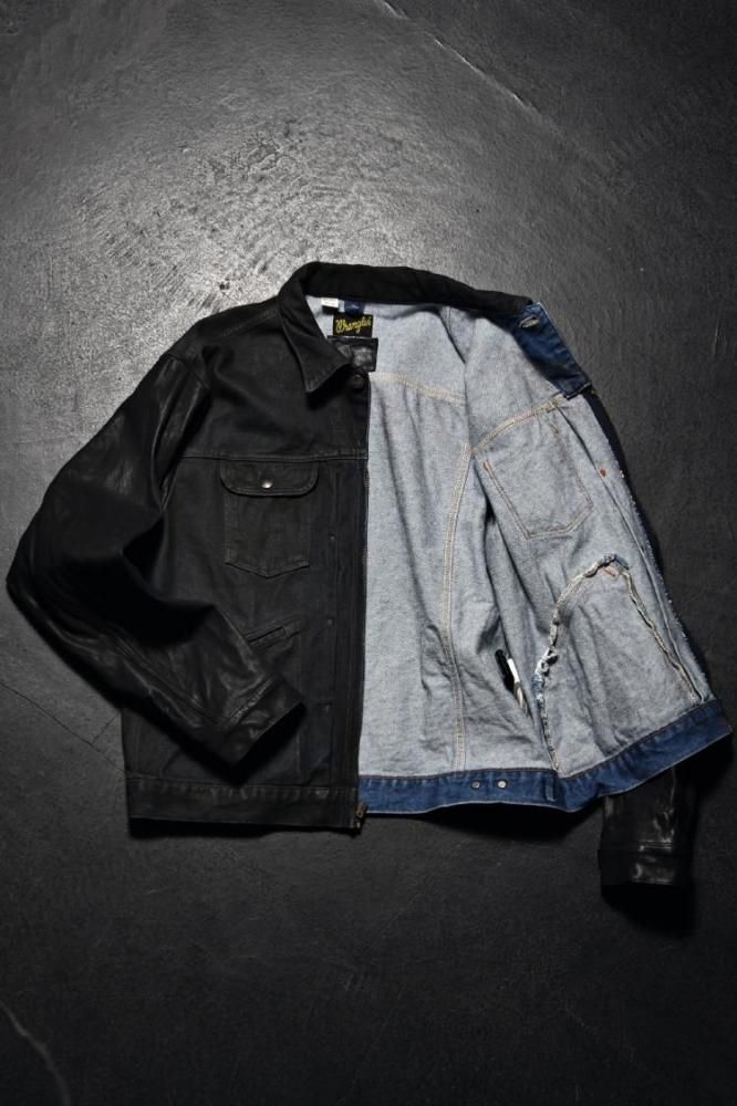 Wrangler COATING BROKEN DENIM 24MJZ CUSTOM BY BACKLASH