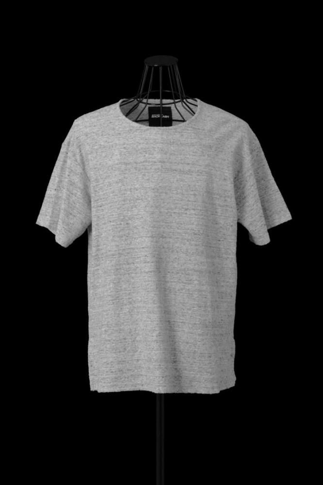 RANDOM-PILE FABRIC CUT&SEWN SHORT SLEEVES / REGULAR FIT