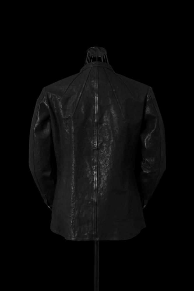 JAPAN CALF NATURAL DYED “GARMENT-WASH” SHIRT - BACKLASH バック