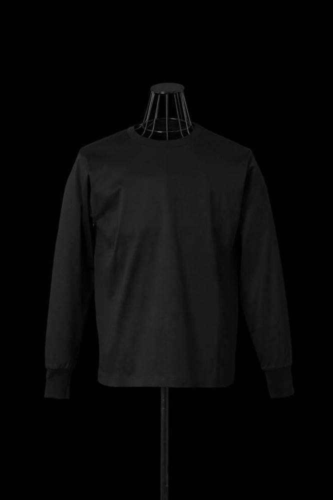 THE LINE 100% SUPIMA COTTON SMOOTH CREW NECK L/S