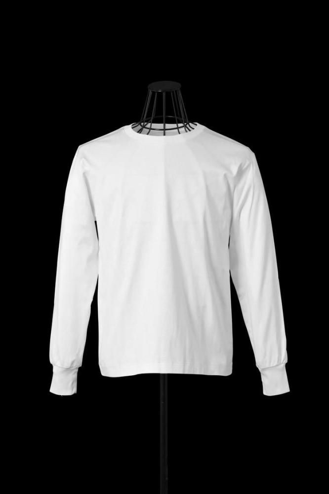 THE LINE 100% SUPIMA COTTON SMOOTH CREW NECK L/S