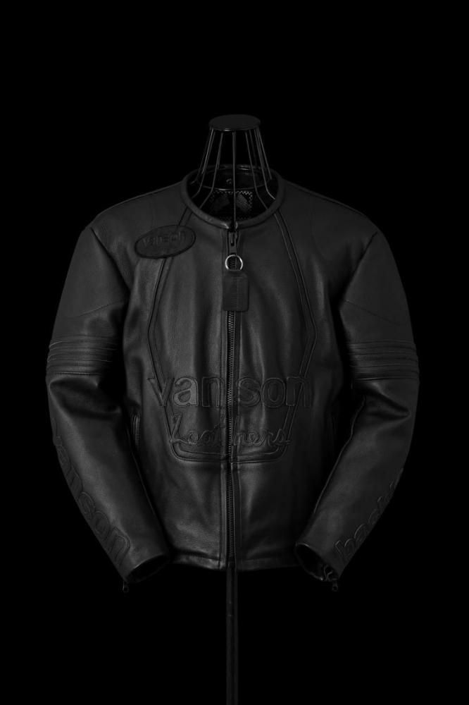 xx vanson BLACK STAR JACKET