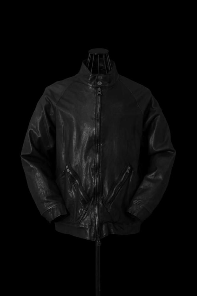 JAPAN STEER WHITE+MIMOSA/TANNED 0.6mm GARMENT-DYED DRIZZLER JACKET