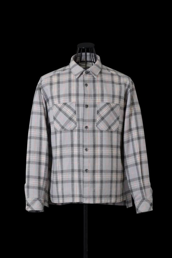 HEAVY COTTON FLANNEL CHECK SHIRT