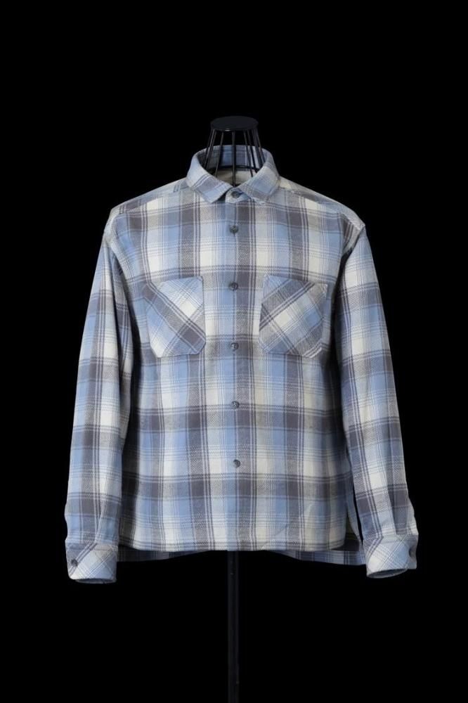 HEAVY COTTON FLANNEL CHECK SHIRT