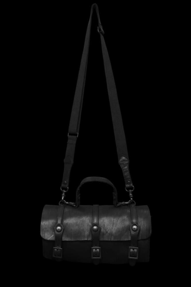 DOUBLE SHOULDER GARMENT-DYED ROLL BAG