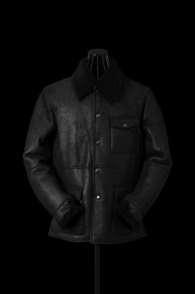 SPANISH MOUTON CAR COAT