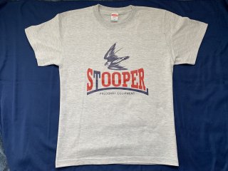 STOOPER falconry T-shirt (Men’s L size) グレー