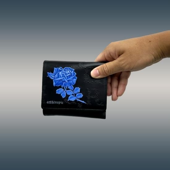 フィセルローズ 二つ折り財布 アウトポケット〈アルセラピィ