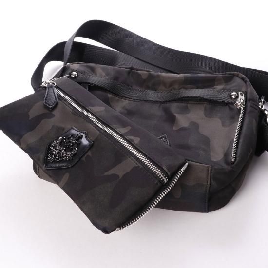 美品】SAPEur 迷彩柄 ショルダーバッグ