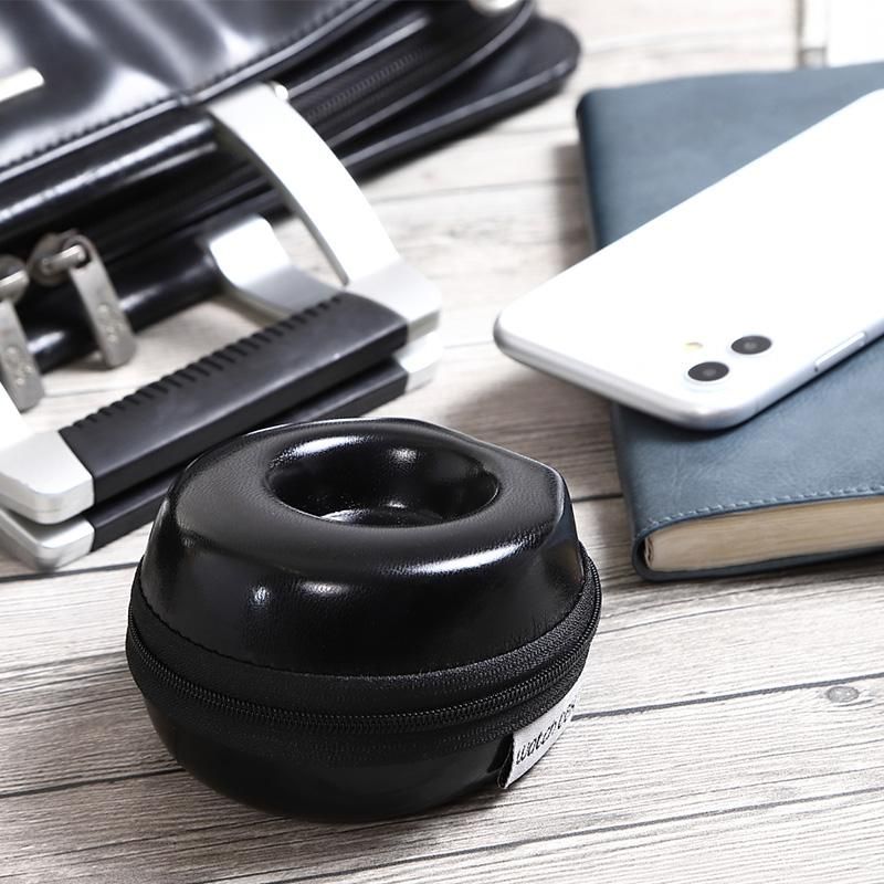 時計ケース 腕時計 携帯収納ケース 1本収納 ドーナツ型で革バンド