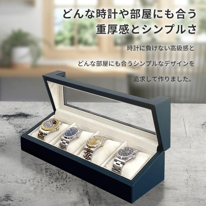 時計ケース 新商品 腕時計 収納ケース 4本収納 PUレザー 時計ケース 新商品 腕時計 収納ケース 4本収納 PUレザー