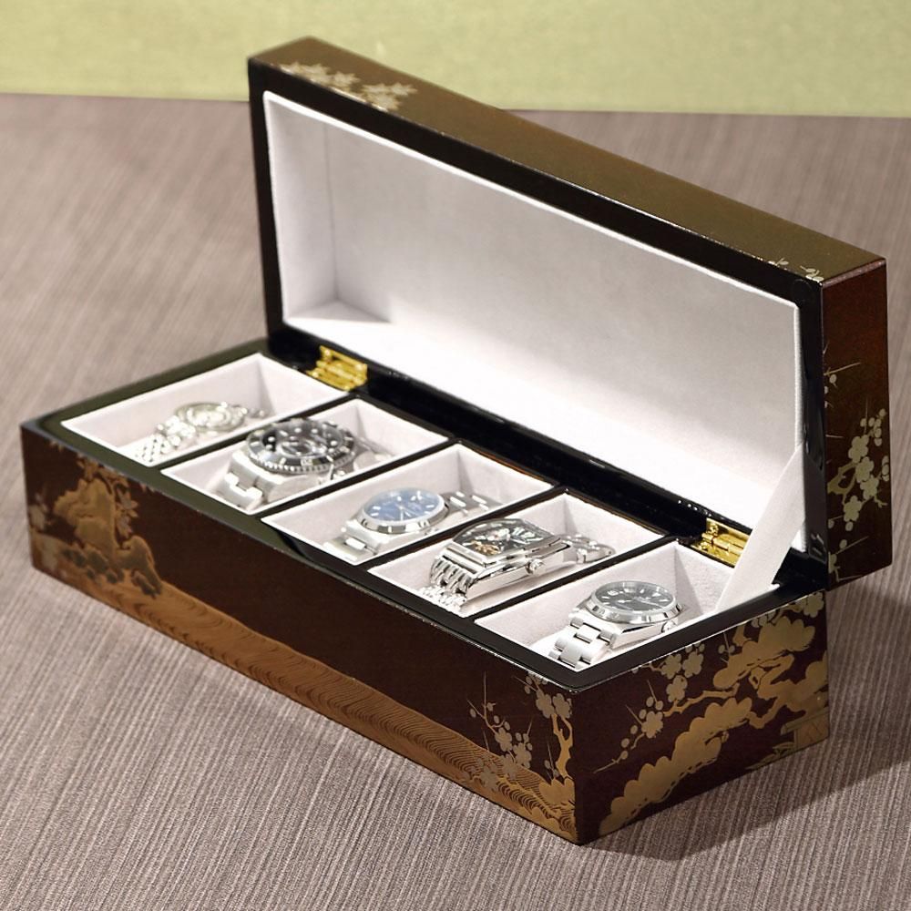 時計ケース 腕時計 収納ケース 5本収納 高級ウォッチボックス 時計ケース 腕時計 収納ケース 5本収納 高級ウォッチボックス