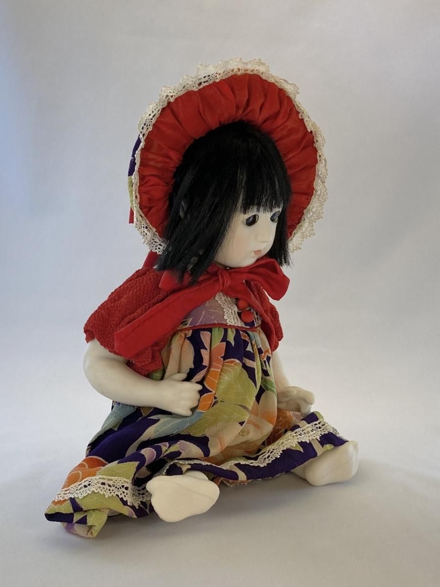 ビスクドール28 サクラビスク シノダ ミニチュア レトロ ミニョネット こんにちは 本日もサクラビスクのご紹介です✨ シノダの小さめの