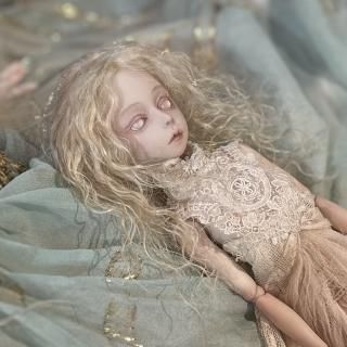 ③幸せのキジムナー人形　エンジェルドール　樹脂製　約15cm　人気作家 ③幸せのキジムナー人形 エンジェルドール 樹脂製 約15cm 人気作家