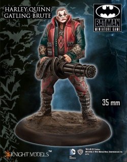 Batman Miniature Game Harley Quinn's Gatling Brute