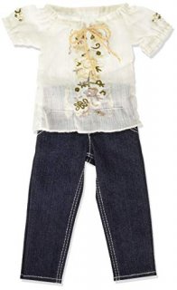 Summer Jeans and Blouse for 18 inch Slim Carpatina or Stardust Classics dolls