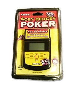 Radicaradica Acey Deucy Poker電子ハンドヘルド玩具ゲーム4655753品