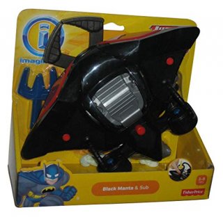 Imaginext Justice League Exclusive Black MantaSub by Fisher-Price