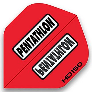 Pentathlon HDPentathlon HD 3セットの標準サイズ150ダースフライト赤品