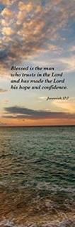 Blessed Is the Manݥby Susan Bryant  12?x 36?