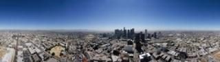 Panoramic Images  360 degree view of a city City Of Los Angeles Los Angeles Coun