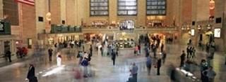Panoramic Images  Passengers At A Railroad Station Grand Central Station Manhatt