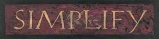 Simplifyݥby Stephanie Marrott  12?x 36?
