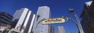 Panoramic Images  Low angle view of buildings Cite Internationale Square Montrea