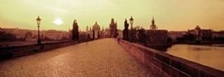 Panoramic Images  Charles Bridge Prague Czech Republic ե󥢡ȡץ 91.44 x 30.4